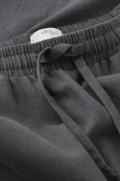 Ellos Home Natbukser Pyjama Pant Elly i genanvendt halvlinned