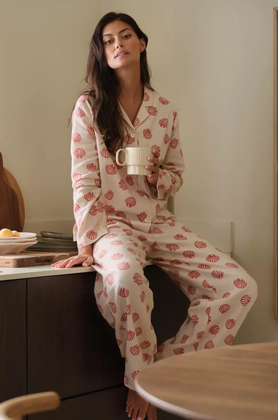 Ellos Home Natbukser Valerie Shell