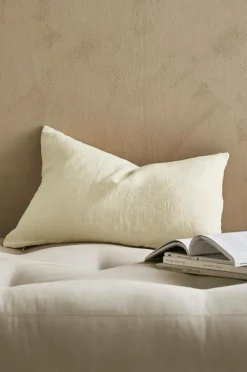 Ellos Home Pudebetræk Candice Zip i vasket hør 40x60 cm