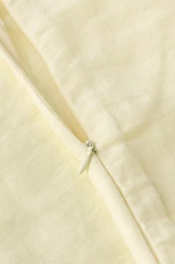 Ellos Home Pudebetræk Candice Zip i vasket hør 40x60 cm