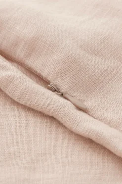 Ellos Home Pudebetræk Candice Zip i vasket hør 40x60 cm