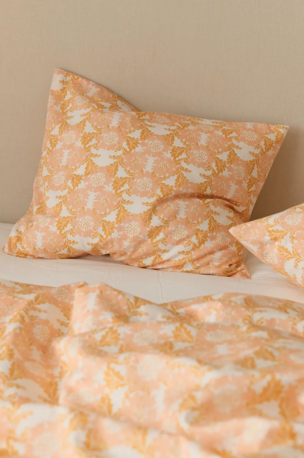 Ellos Home Pudebetræk Glorai Flower i bomuldssatin