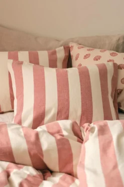 Ellos Home Pudebetræk Valerie Block Stripe i bomuldsflonel