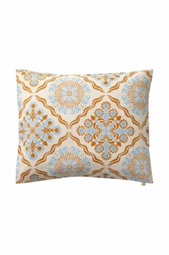 Ellos Home Pudebetræk Elly Tile i genanvendt halvlinned