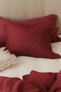 Ellos Home Pudebetræk Candice af vasket hør