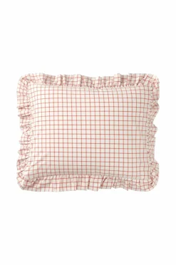Ellos Home Pudebetræk Sonneli Check Frill PC i bomuld