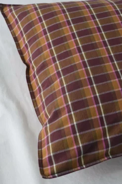 Ellos Home Pudebetræk Avery Check i bomuldspercale