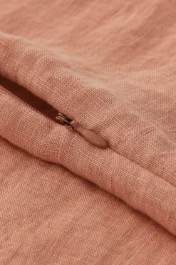 Ellos Home Pudebetræk Candice Zip i vasket hør 40x60 cm