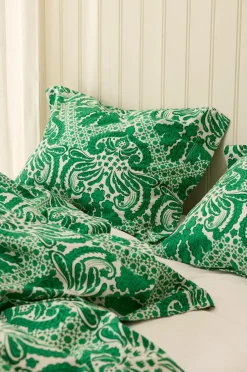 Ellos Home Pudebetræk Juliette Medallion i vasket bomuld