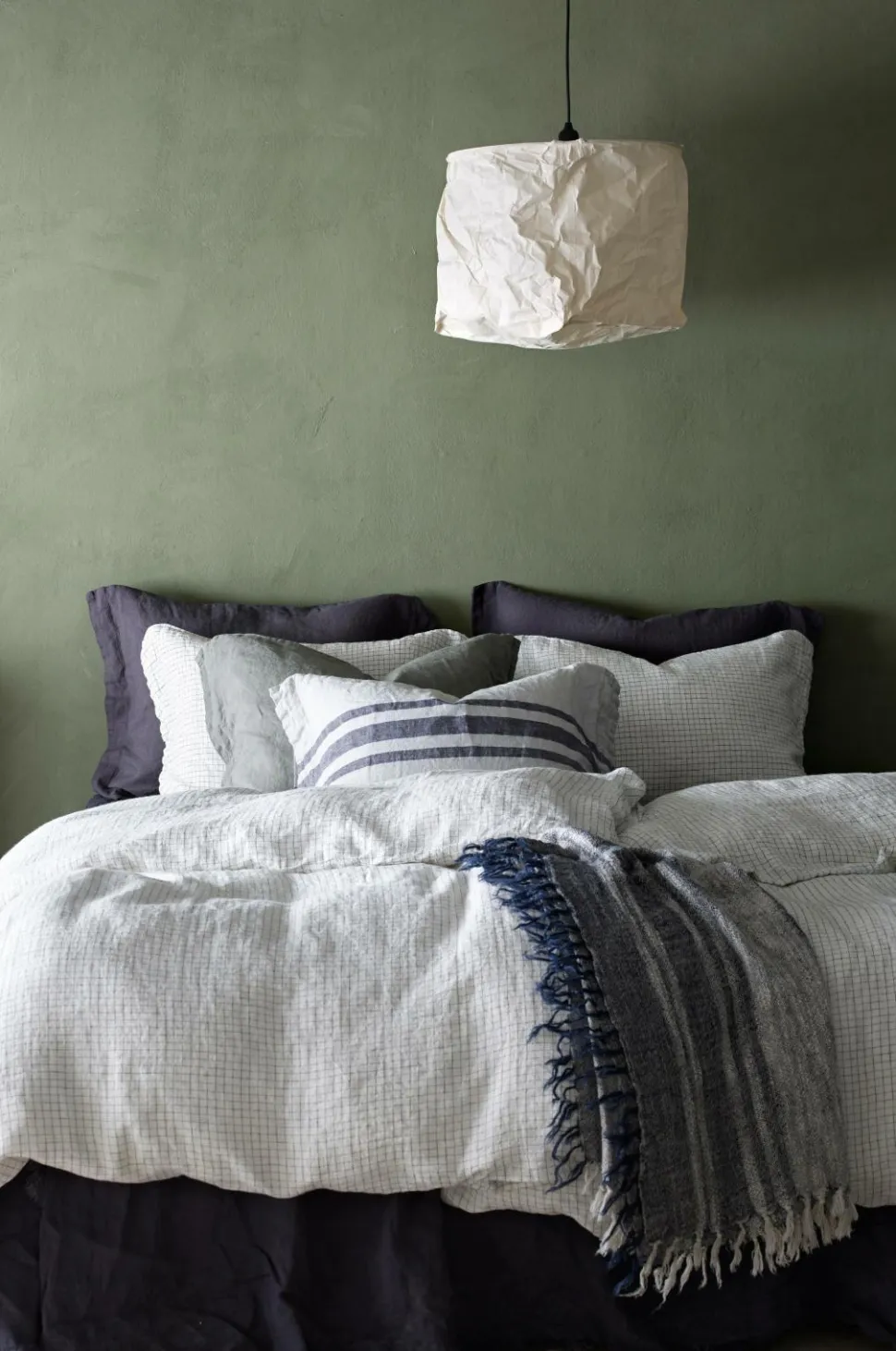 Ellos Home Pudebetræk Candice af vasket hør