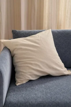 Ellos Home Pudebetræk Elly i genanvendt halvlinned