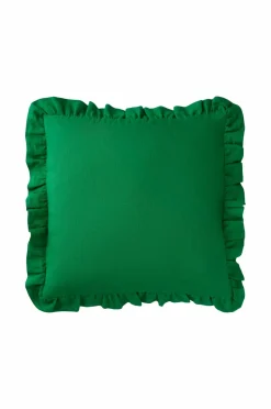 Ellos Home Pudebetræk Candice Frill i vasket hør