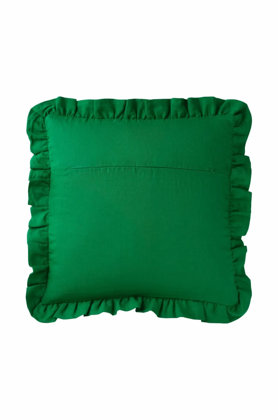 Ellos Home Pudebetræk Candice Frill i vasket hør