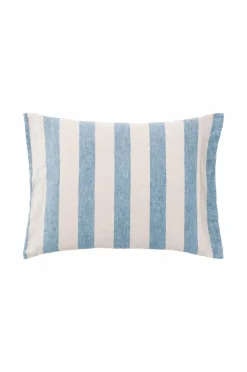 Ellos Home Pudebetræk Candice Block Stripe i vasket hør