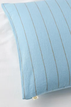 Ellos Home Pudebetræk Elly Thin Stripe i genanvendt halvlinned