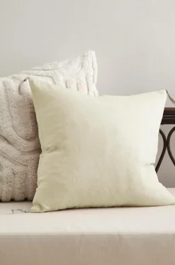 Ellos Home Pudebetræk Candice Tassel af vasket hør, 50x50 cm