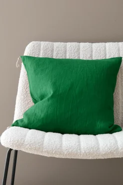 Ellos Home Pudebetræk Candice Tassel af vasket hør, 50x50 cm