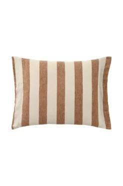 Ellos Home Pudebetræk Candice Block Stripe i vasket hør