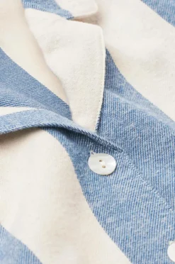 Ellos Home Pyjamasskjorte Valerie Block Stripe Long Sleeve