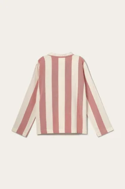 Ellos Home Pyjamasskjorte Valerie Block Stripe Long Sleeve