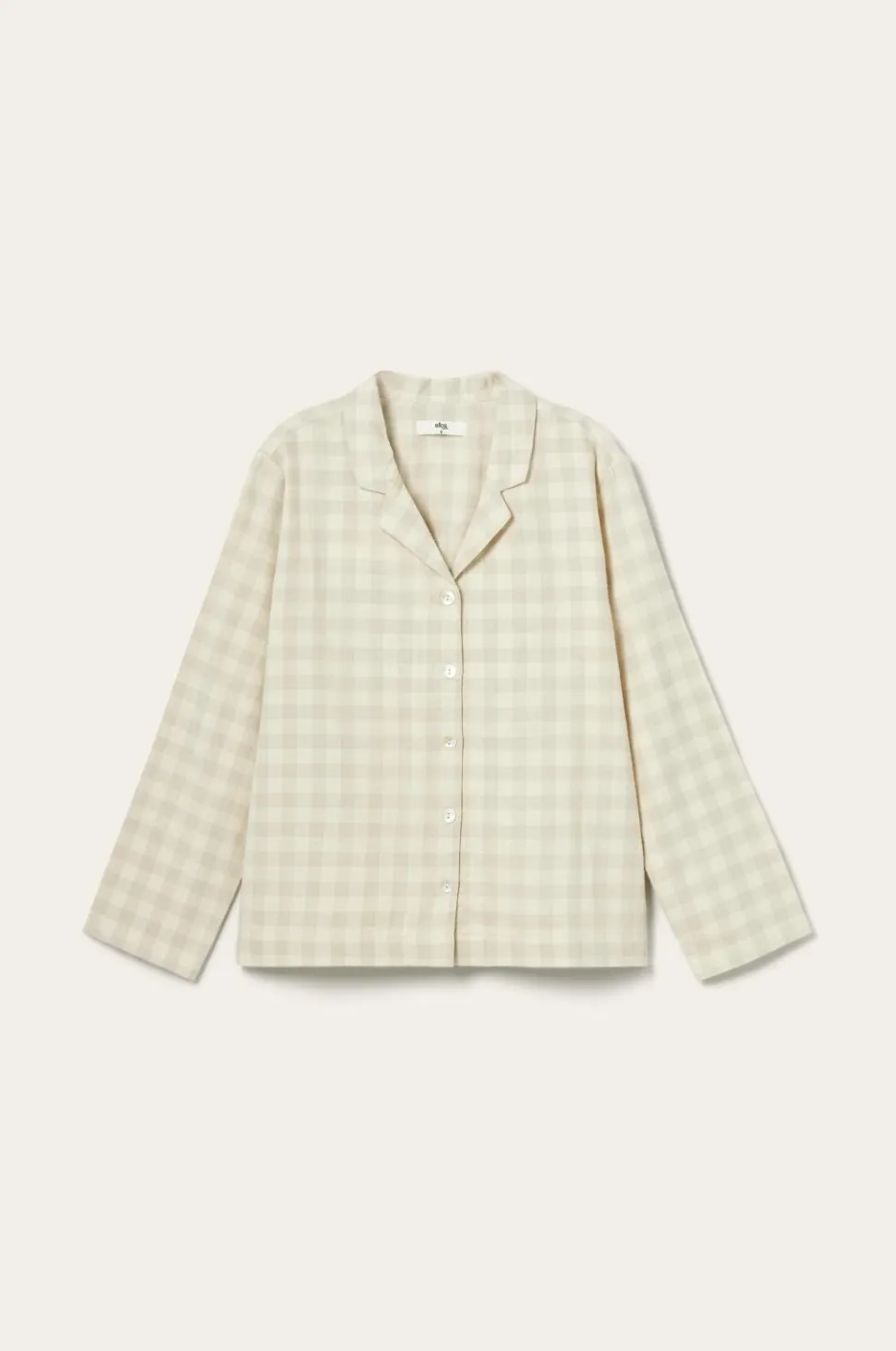 Ellos Home Pyjamasskjorte Valerie Small Check