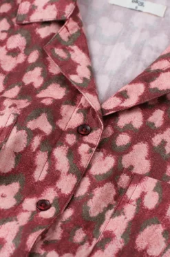 Ellos Home Pyjamasskjorte Pyjamas Shirt Candela Leo