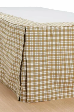 Ellos Home Sengekappe Sonneli Check i bomuld højde 52 cm