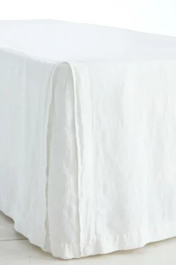 Ellos Home Sengekappe Elmira i vasket hør 60 cm