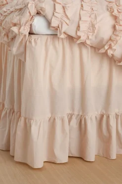 Ellos Home Sengekappe Juliette Giant i vasket bomuld 52 cm