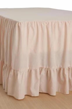 Ellos Home Sengekappe Juliette Giant i vasket bomuld 52 cm