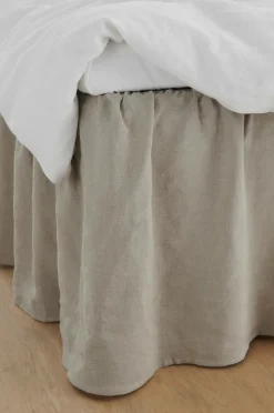 Ellos Home Sengekappe Candice i vasket hør 60 cm