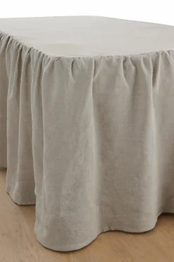 Ellos Home Sengekappe Candice i vasket hør 60 cm