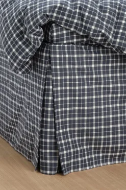 Ellos Home Sengekappe Sonneli Check i bomuld højde 52 cm