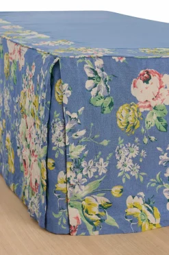 Ellos Home Sengekappe Candice Rose i vasket linned 52 cm