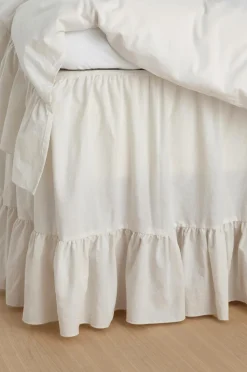 Ellos Home Sengekappe Juliette Giant i vasket bomuld 52 cm