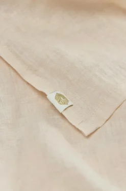 Ellos Home Sengekappe Elly Frilled i genanvendt halvlinned