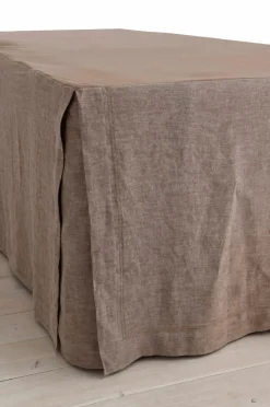 Ellos Home Sengekappe Elmira i vasket hør 60 cm