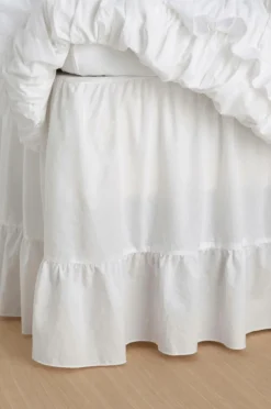 Ellos Home Sengekappe Juliette Giant i vasket bomuld 52 cm