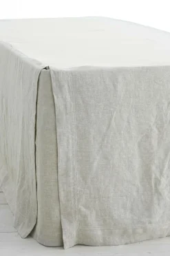 Ellos Home Sengekappe Elmira i vasket hør 60 cm