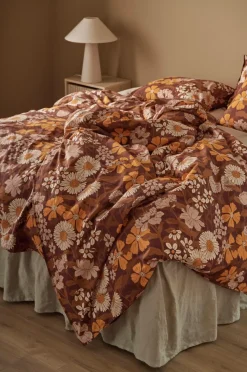 Ellos Home Sengesæt Avery Flower i bomuldspercale 2 eller 3 stykker