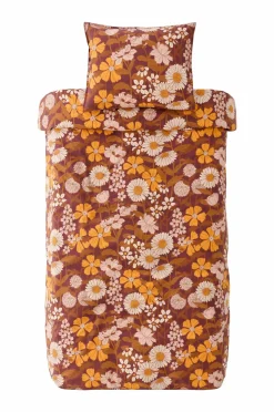 Ellos Home Sengesæt Avery Flower i bomuldspercale 2 eller 3 stykker