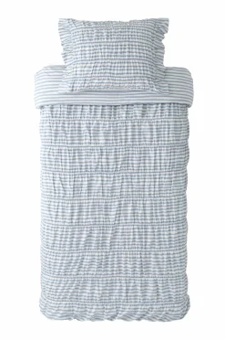 Ellos Home Sengesæt Avery Elastic i bomuldspercale 2 eller 3 stykker
