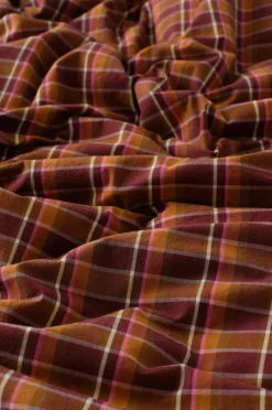 Ellos Home Sengesæt Avery Check i bomuldspercale 2 eller 3 stykker