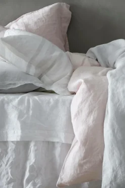 Ellos Home Sengesæt Candice i vasket hør - 2 eller 3 dele