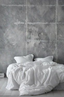 Ellos Home Sengesæt Candice i vasket hør - 2 eller 3 dele