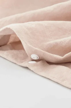 Ellos Home Sengesæt Candice i vasket hør - 2 eller 3 dele