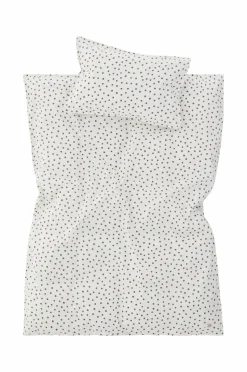 Ellos Home Sengesæt Coffee Stain til tremmeseng 100x130 cm, 2 dele