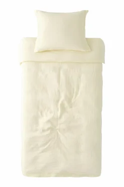 Ellos Home Sengesæt Candice i vasket hør - 2 eller 3 dele