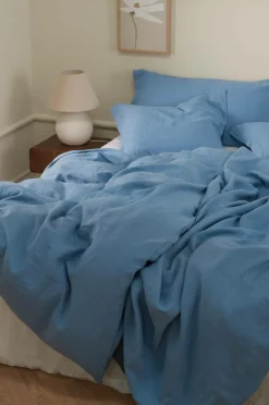 Ellos Home Sengesæt Candice i vasket hør - 2 eller 3 dele