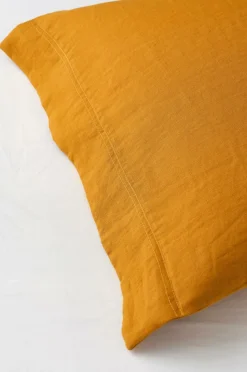 Ellos Home Sengesæt Candice i vasket hør - 2 eller 3 dele